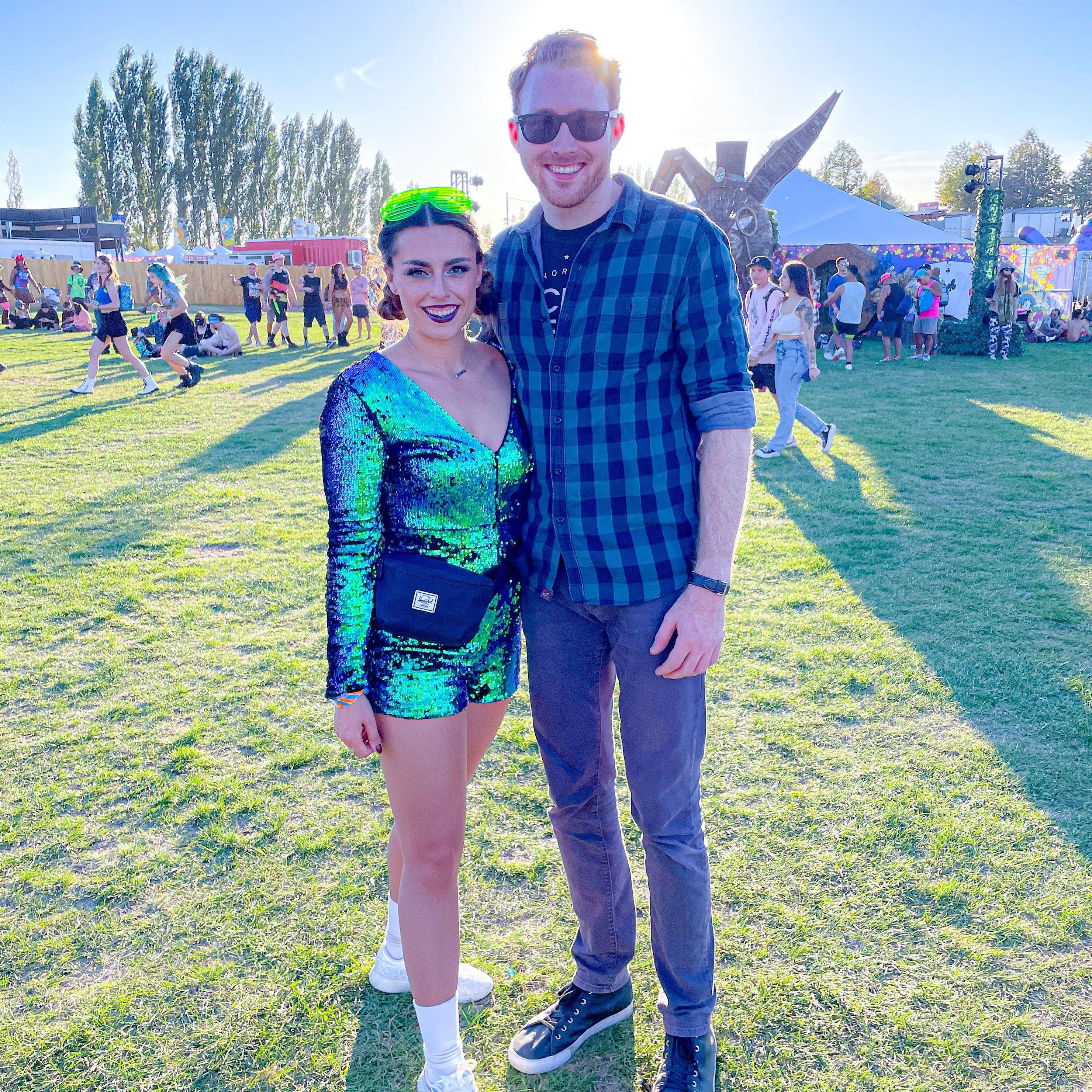 October 2021: Our first music festival together