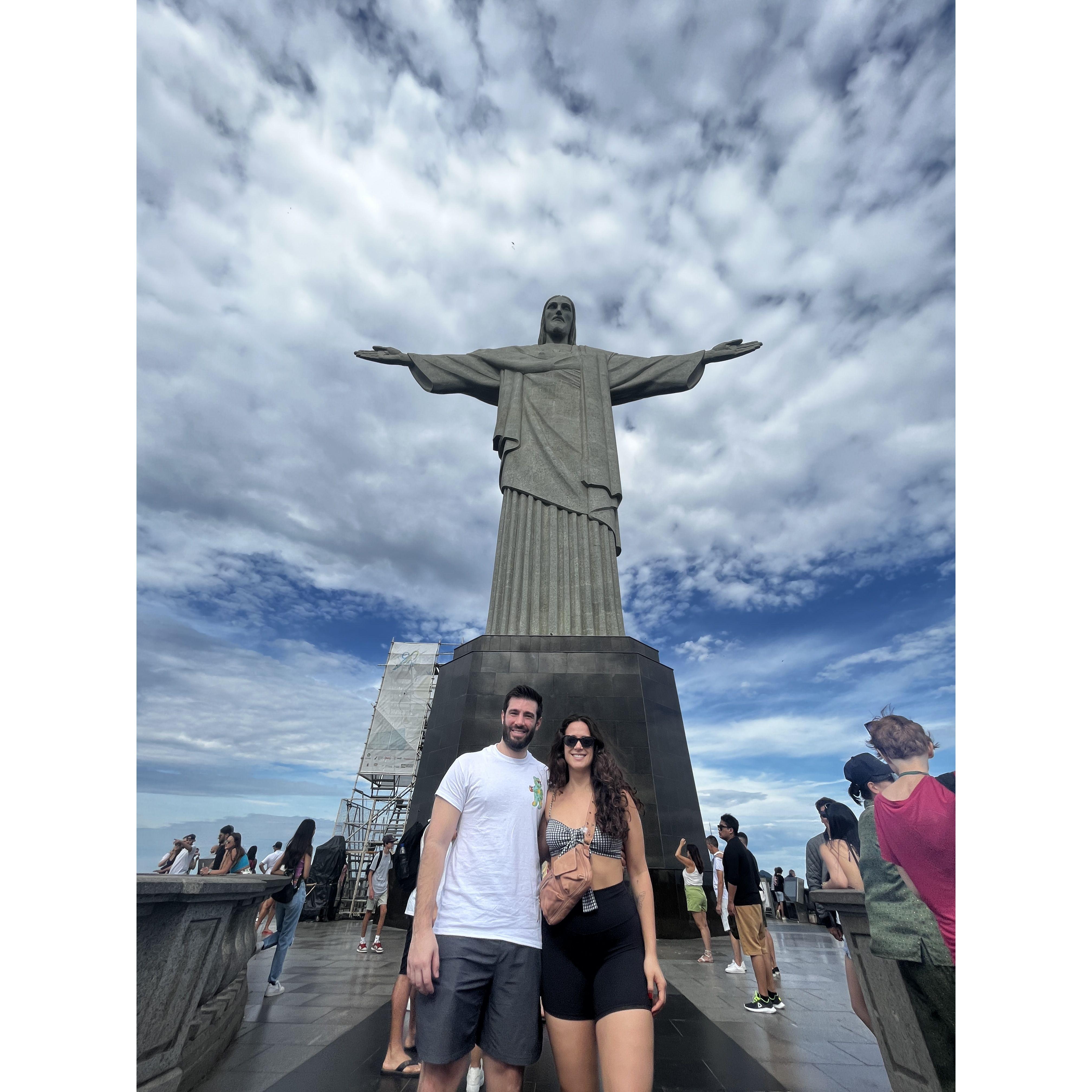 Greg's first trip to Brazil, Rio, 2023.