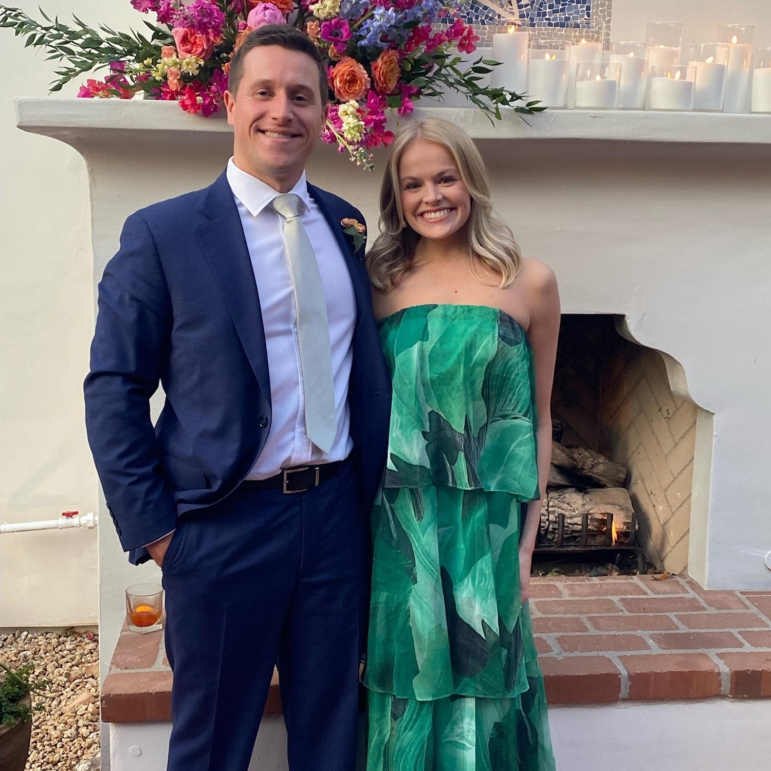We've attended 17 weddings together over the past 4 years!