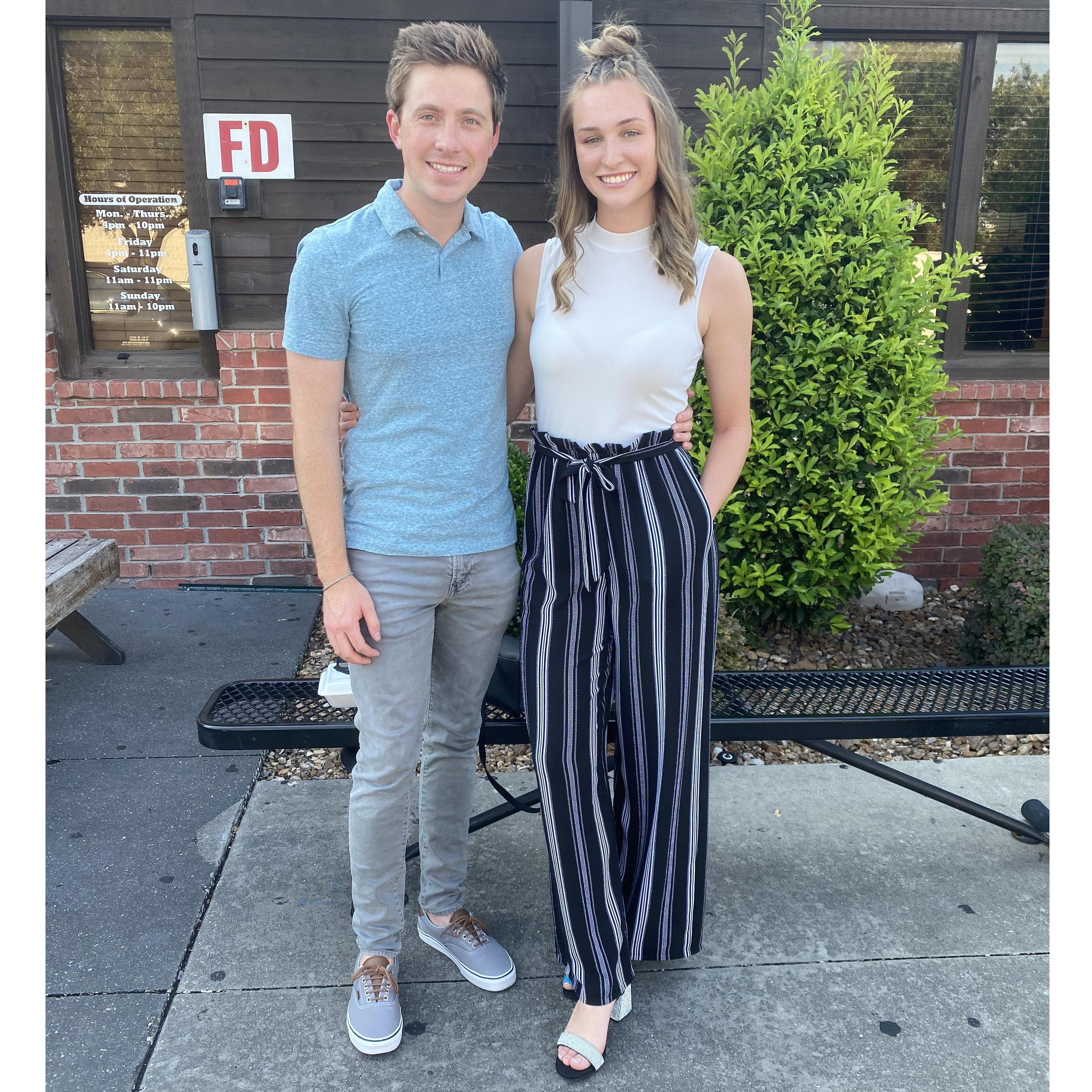 My birthday dinner