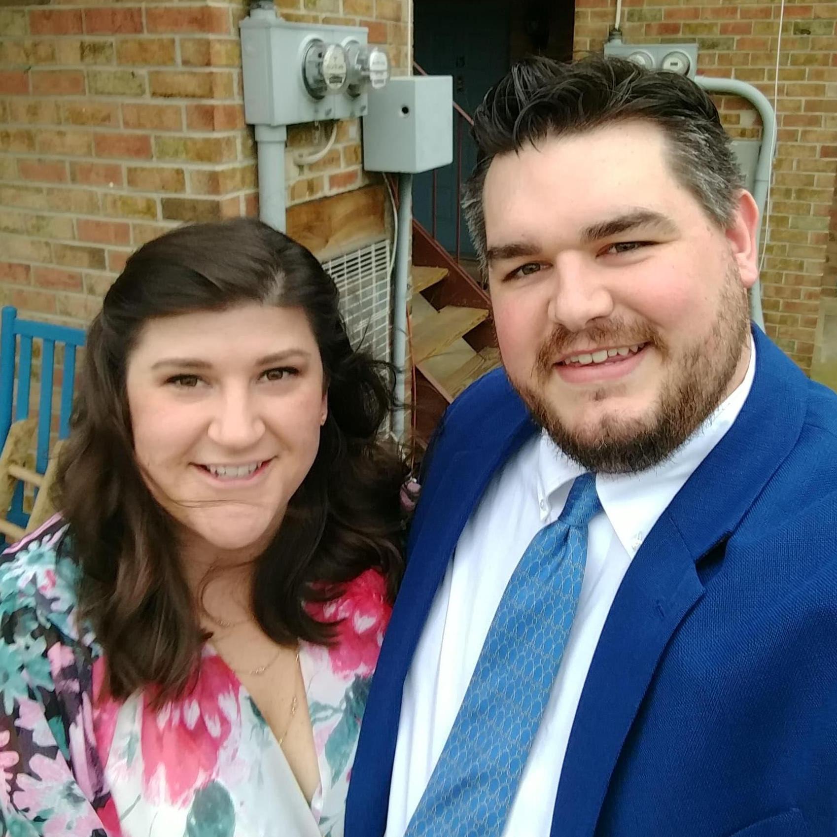The night of our engagement. *Also the exact moment Beth realized she looks exactly like her mother.)