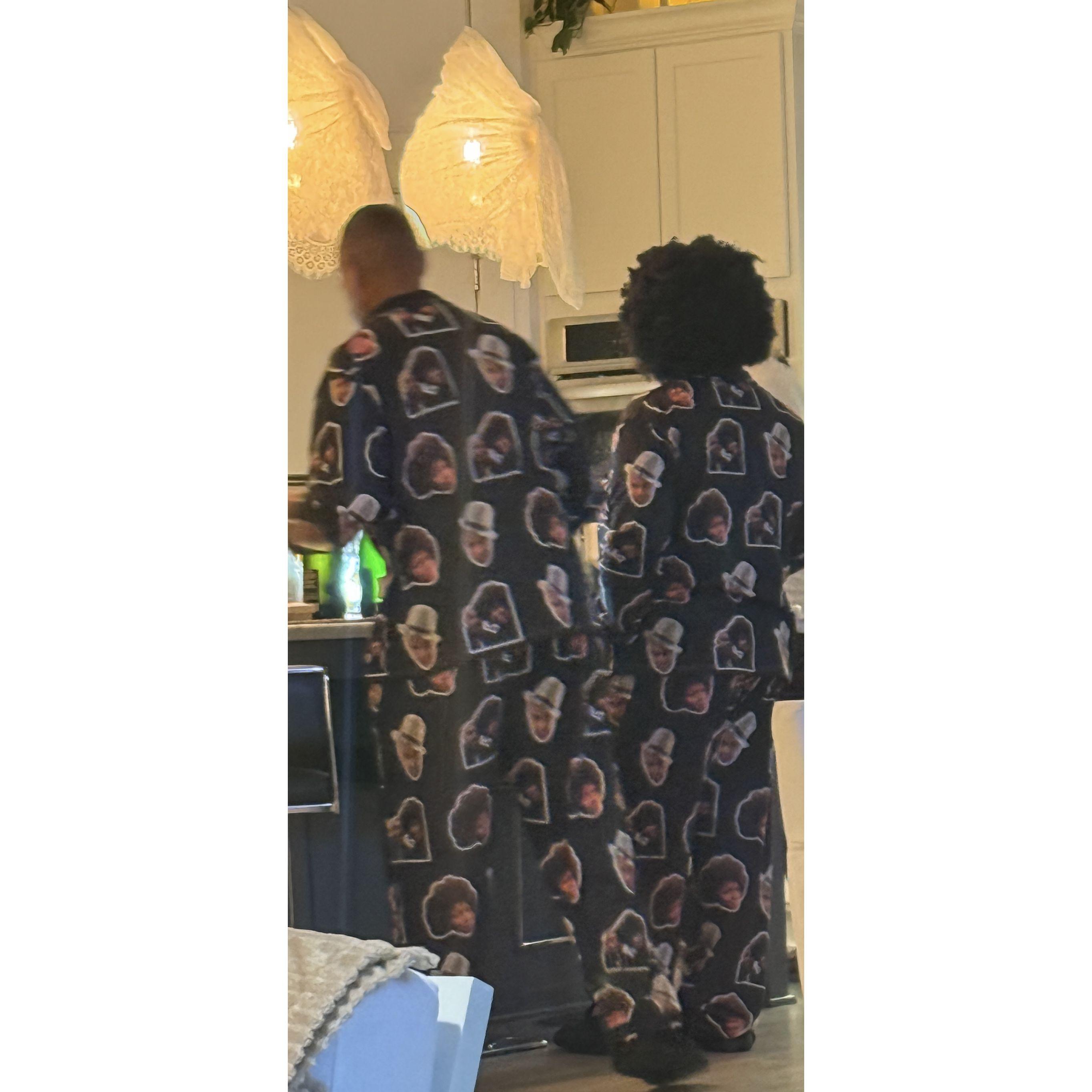 You can’t be an official couple until you have matching pajamas. I think we definitely checked that box.