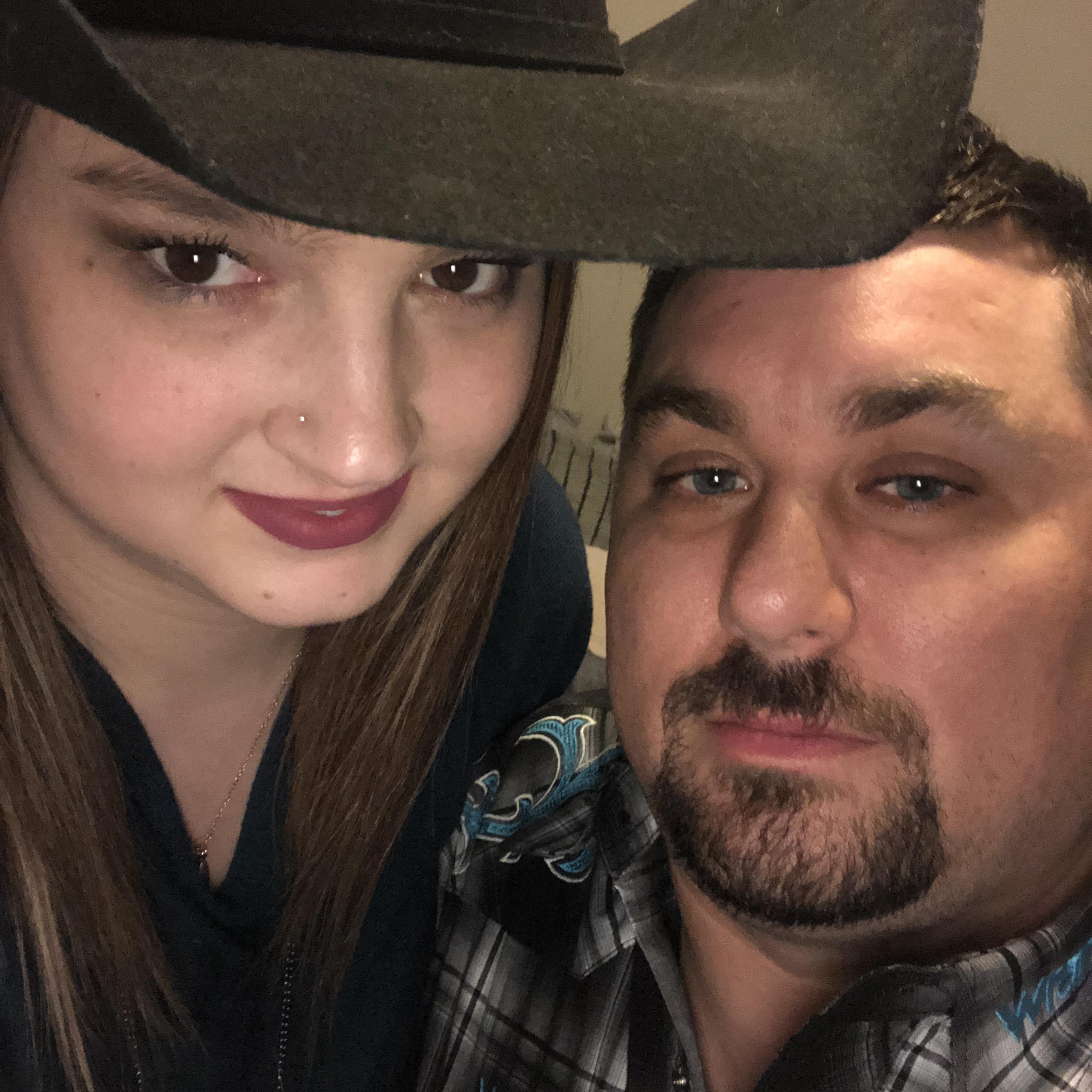 Our first picture together - Amanda’s 25th Birthday