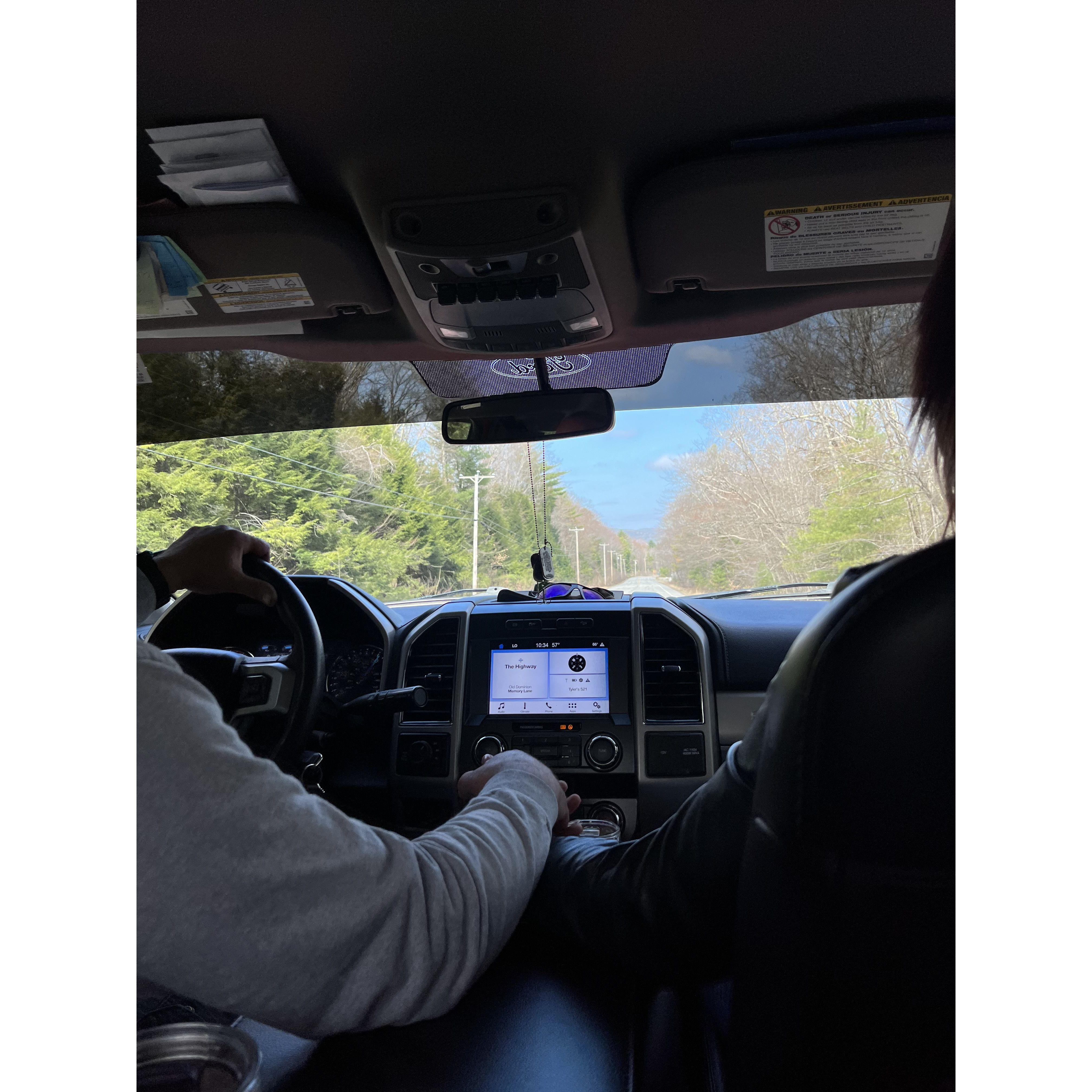 Many road trips enjoyed, many more to come. Be ready family & friends, we are ready to hit the road & see the world one state at a time! A lifetime to enjoy it all together as Mr. & Mrs. Dorr