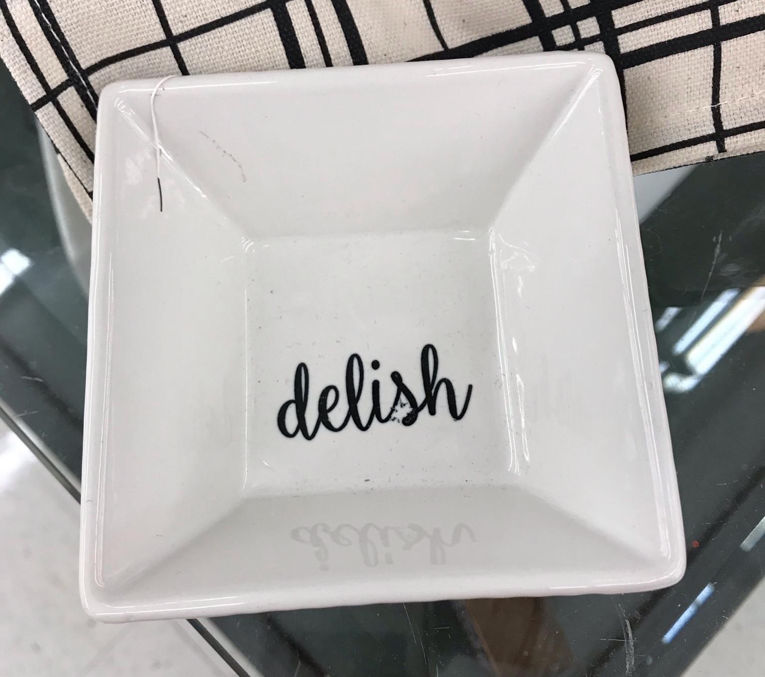 White Delish Dish