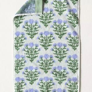Eudora Cotton Blue Hand Towels