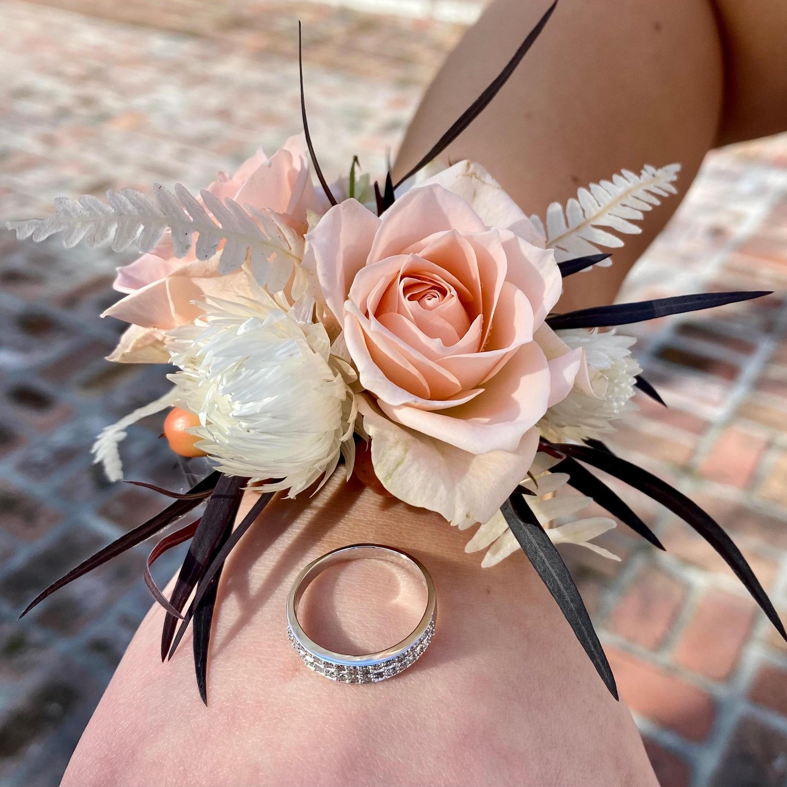 The beautiful wedding band