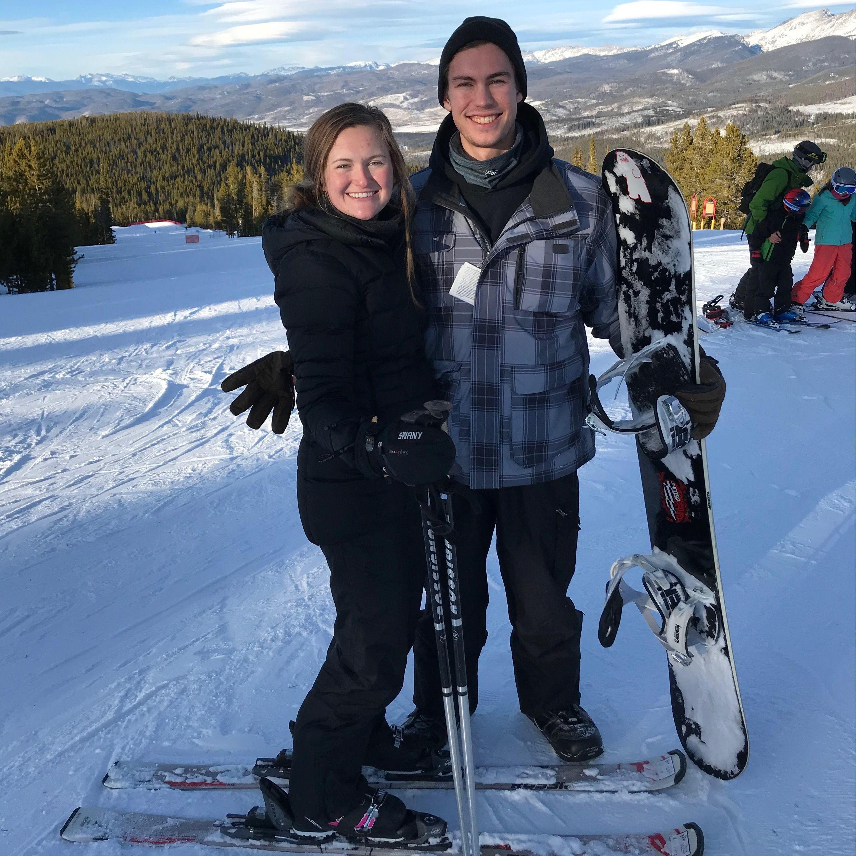 Winter Break skiing - Colorado, 2017