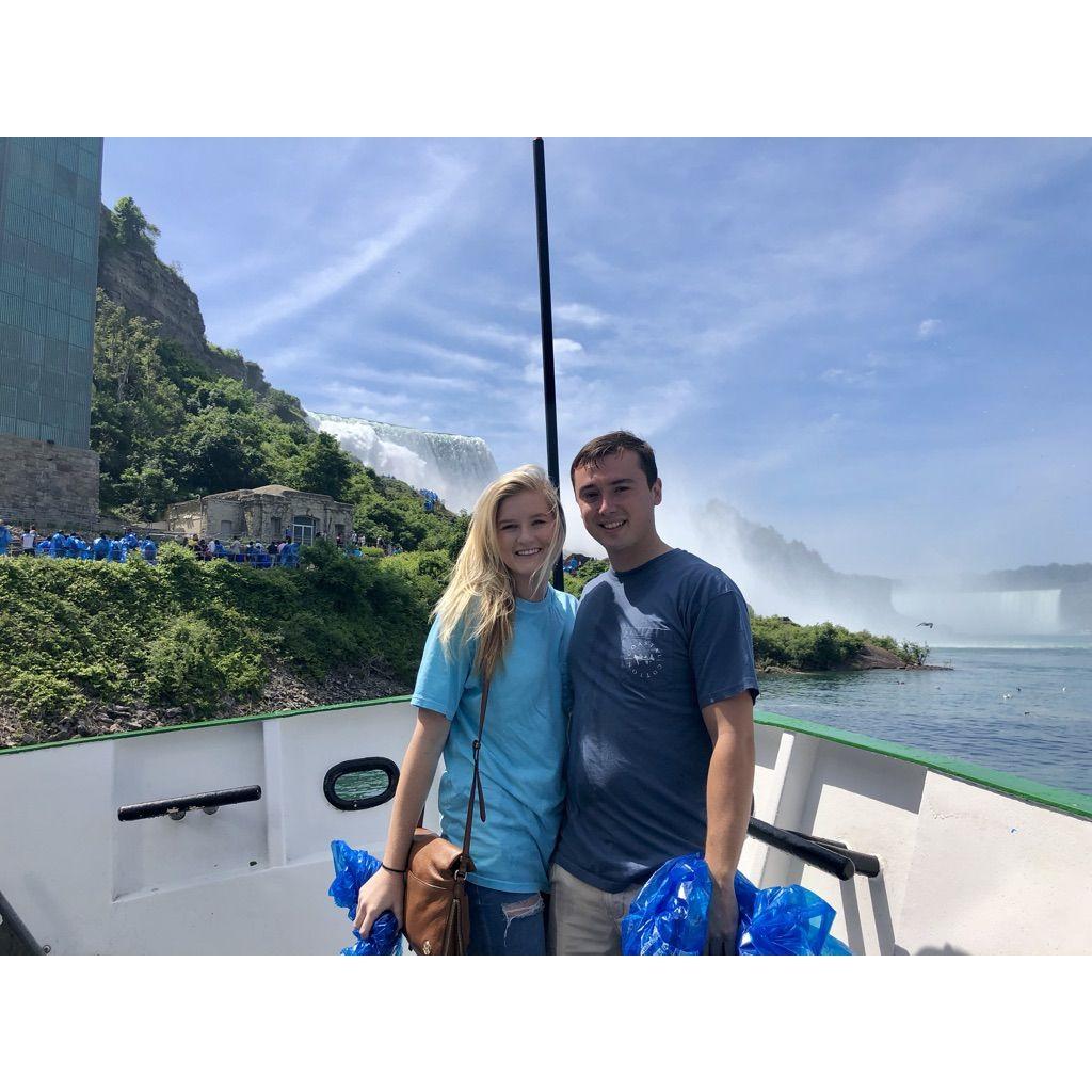 Niagara Falls 2018, visiting Robert's paternal grandmother and grandfather!
