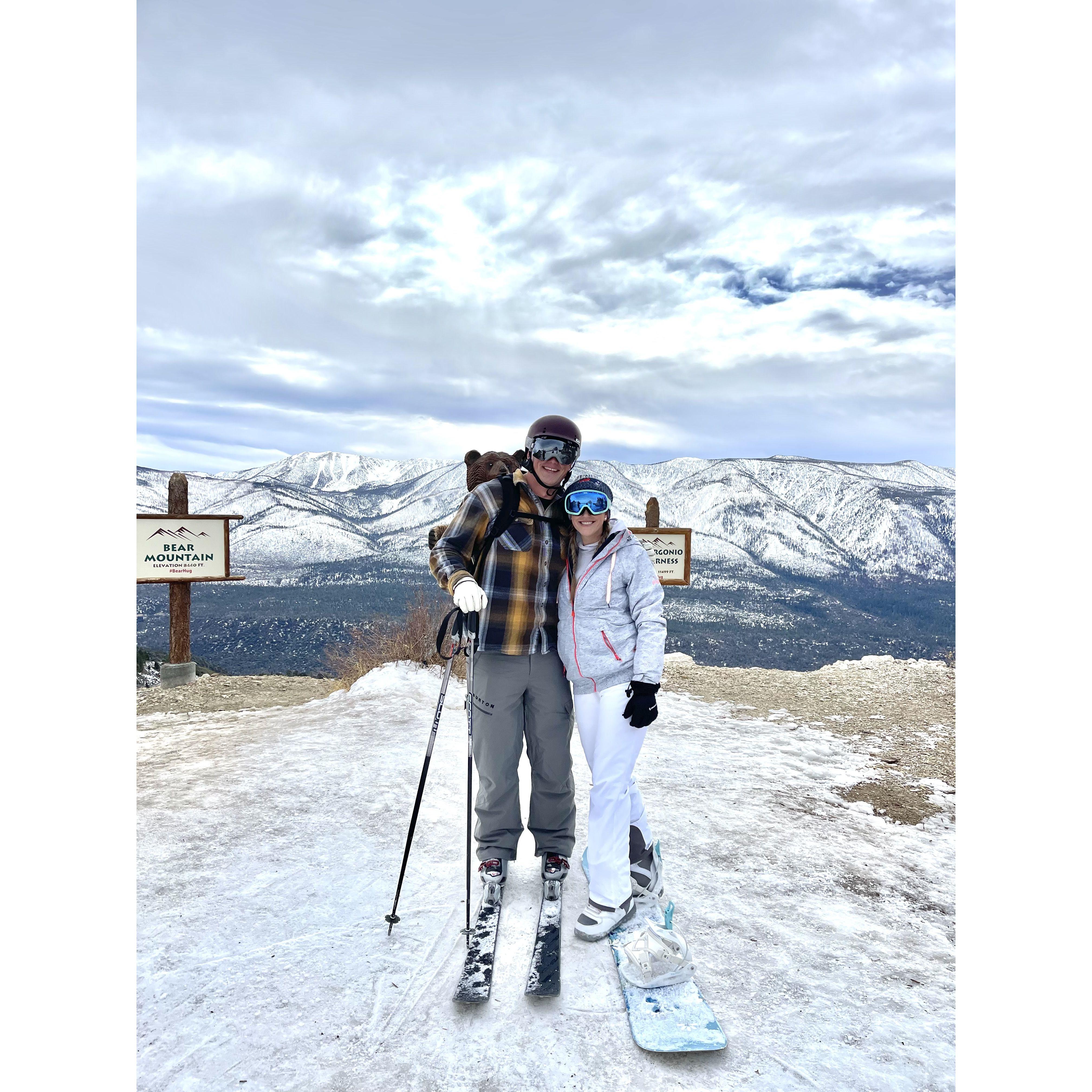 First snowboarding/skiing trip