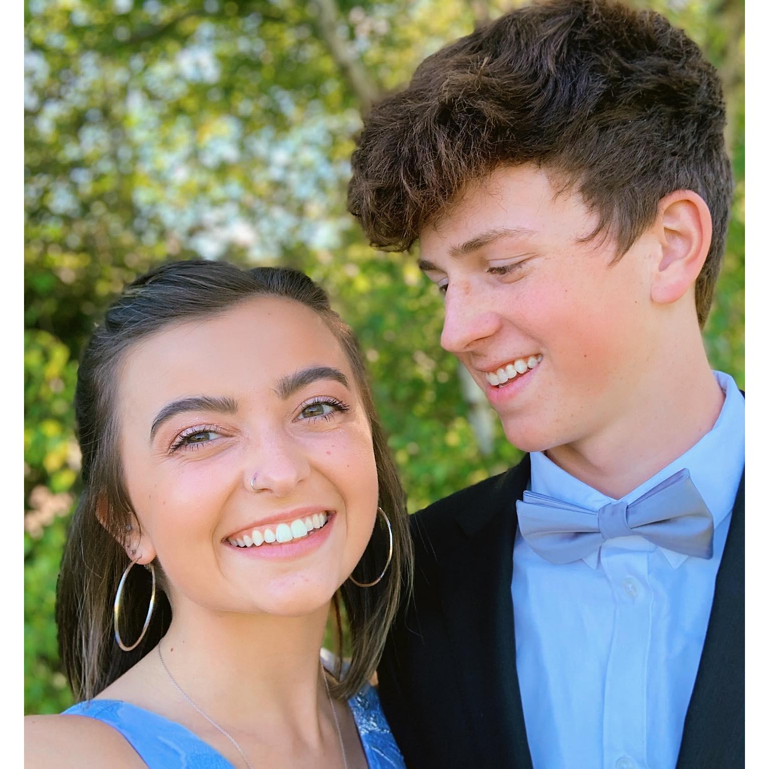 June 2020 - Our second prom together!