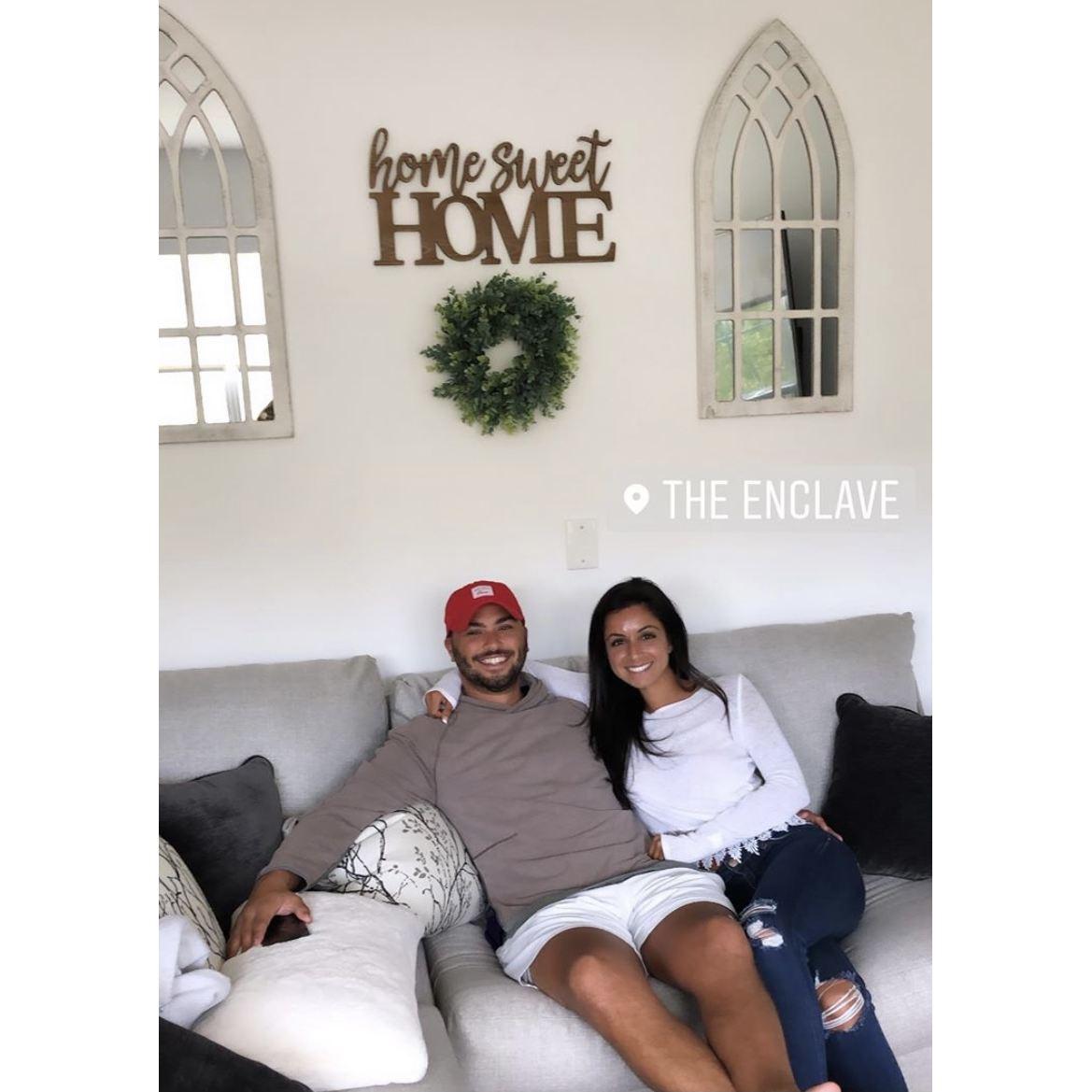2019 - We moved into our 1st apartment