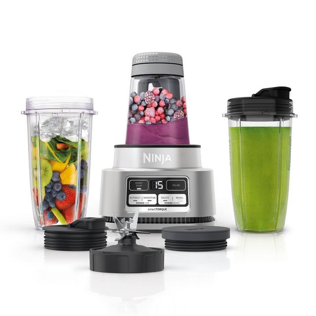 Ninja Foodi Power Nutri Duo Smoothie Bowl Maker and Personal Blender 1200WP 4 Auto-iQ Exclusive Preset