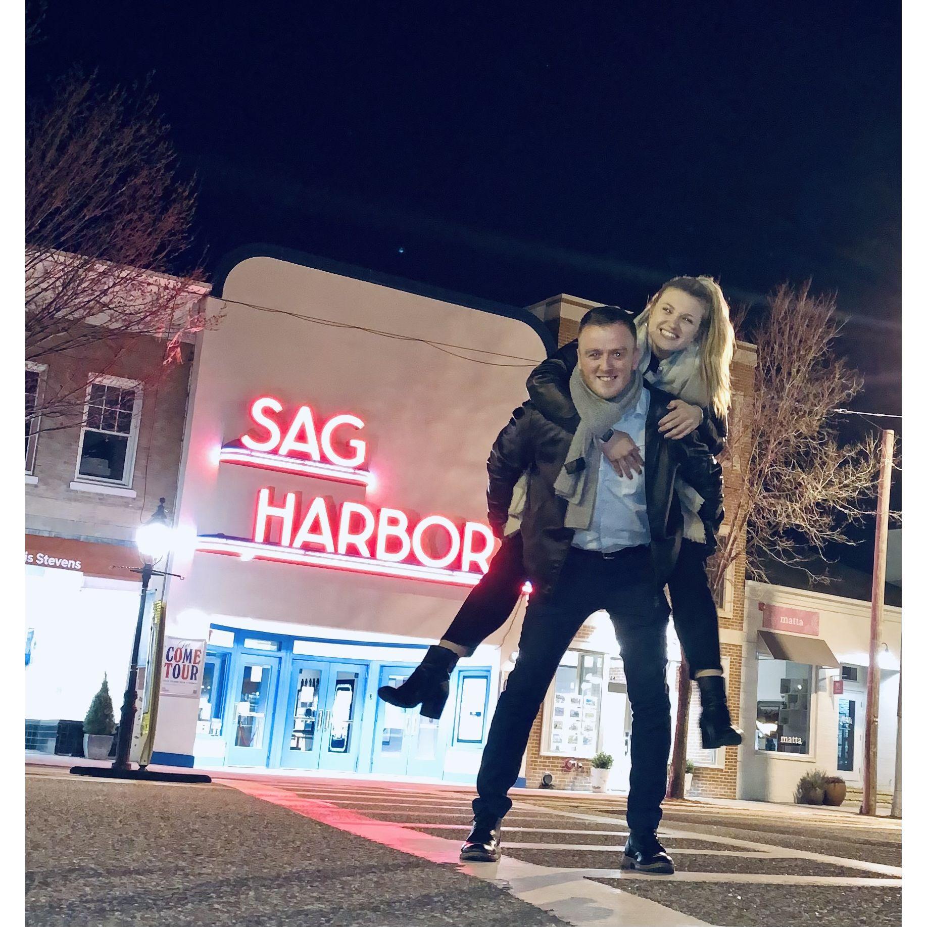 Our favorite place - Sag Harbor,  where we met!