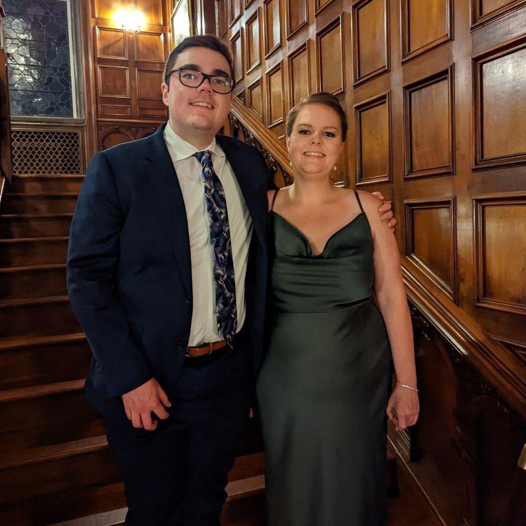 At Sarah's cousin's wedding in October 2022, shortly after Sarah and Jaryd started dating