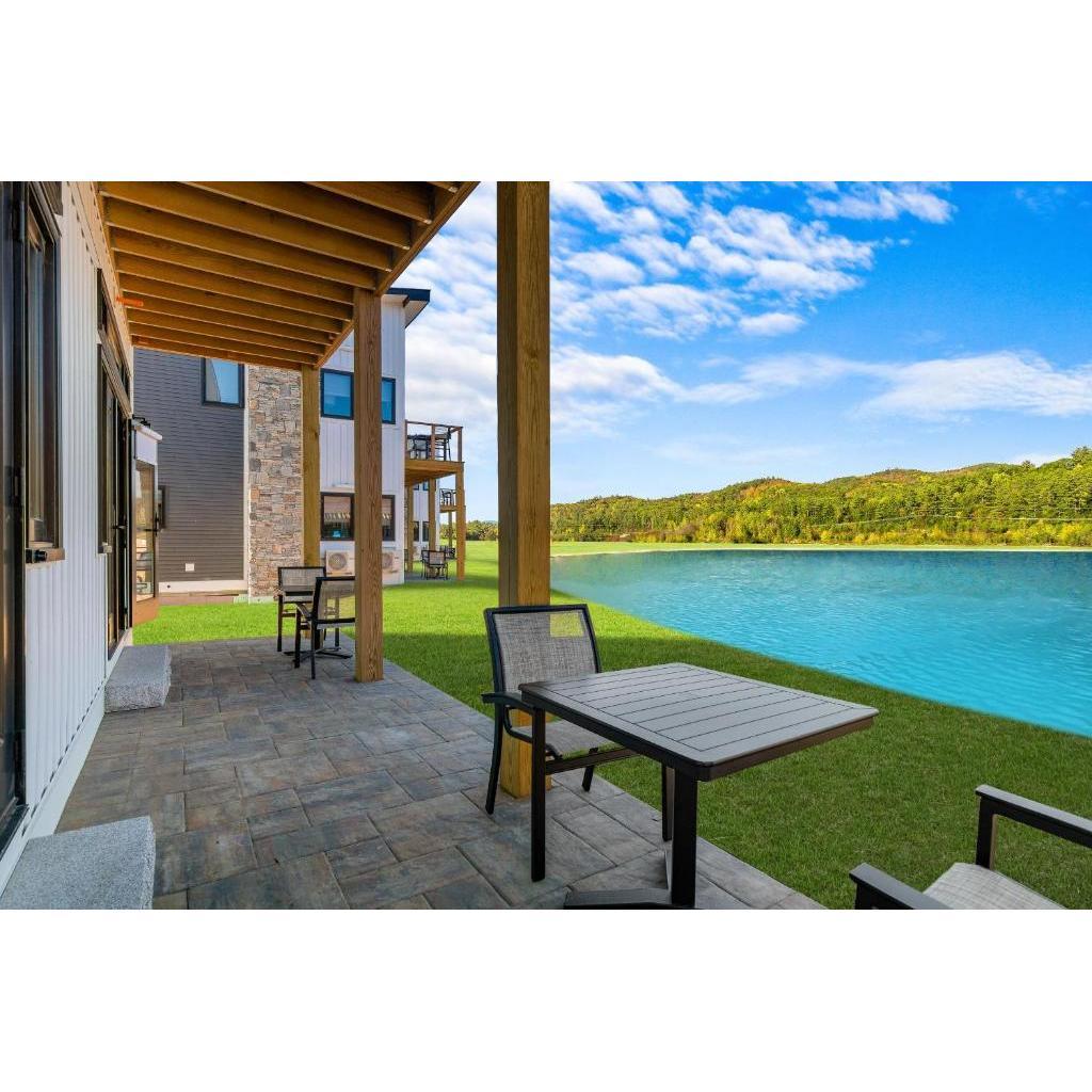 view from the lakeside villa's