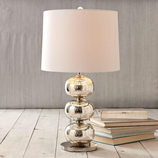 Abacus Table Lamp - Mercury
