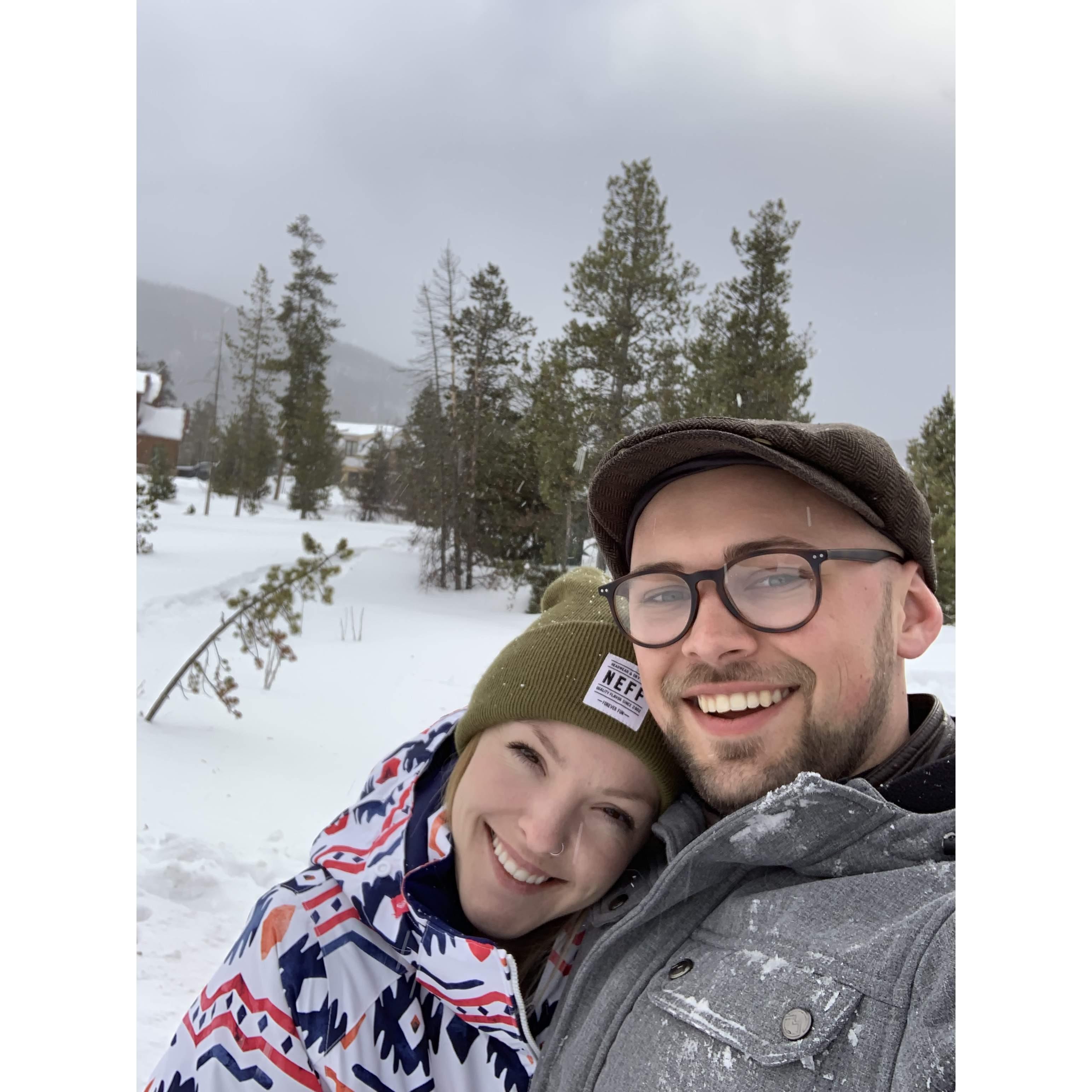 Another adventure, but this time in the snow.