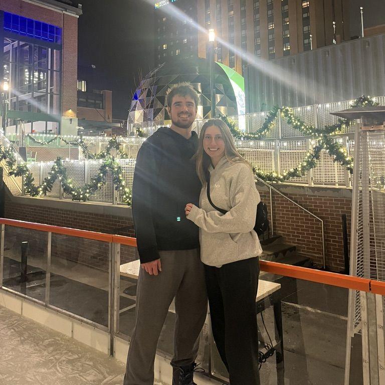 Going ice skating