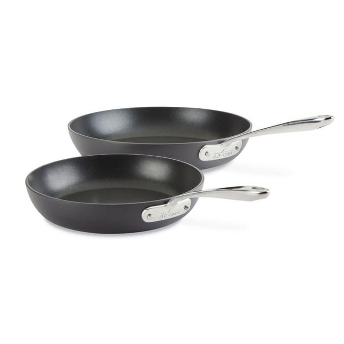 All-Clad Nonstick Fry Pan Hard-Anodized 2-Piece Set