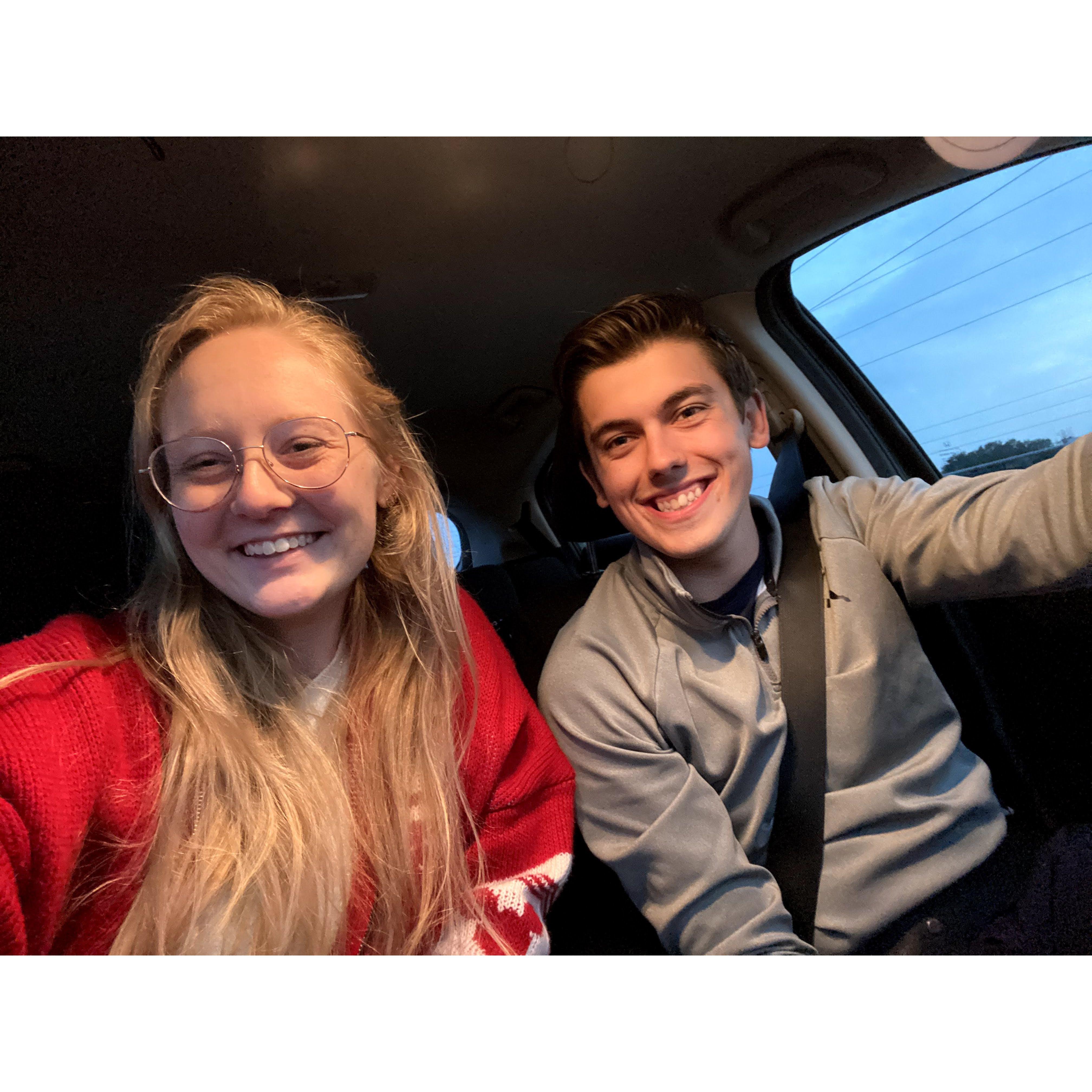 Our very first date!!