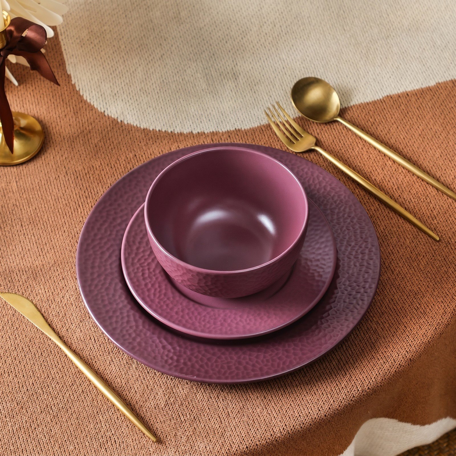 Stone Lain, Topaz 12-Piece Dinnerware Set, Service for 4 | Zola