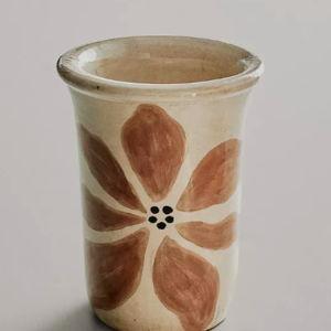 PAINTED FLOWERS VASE