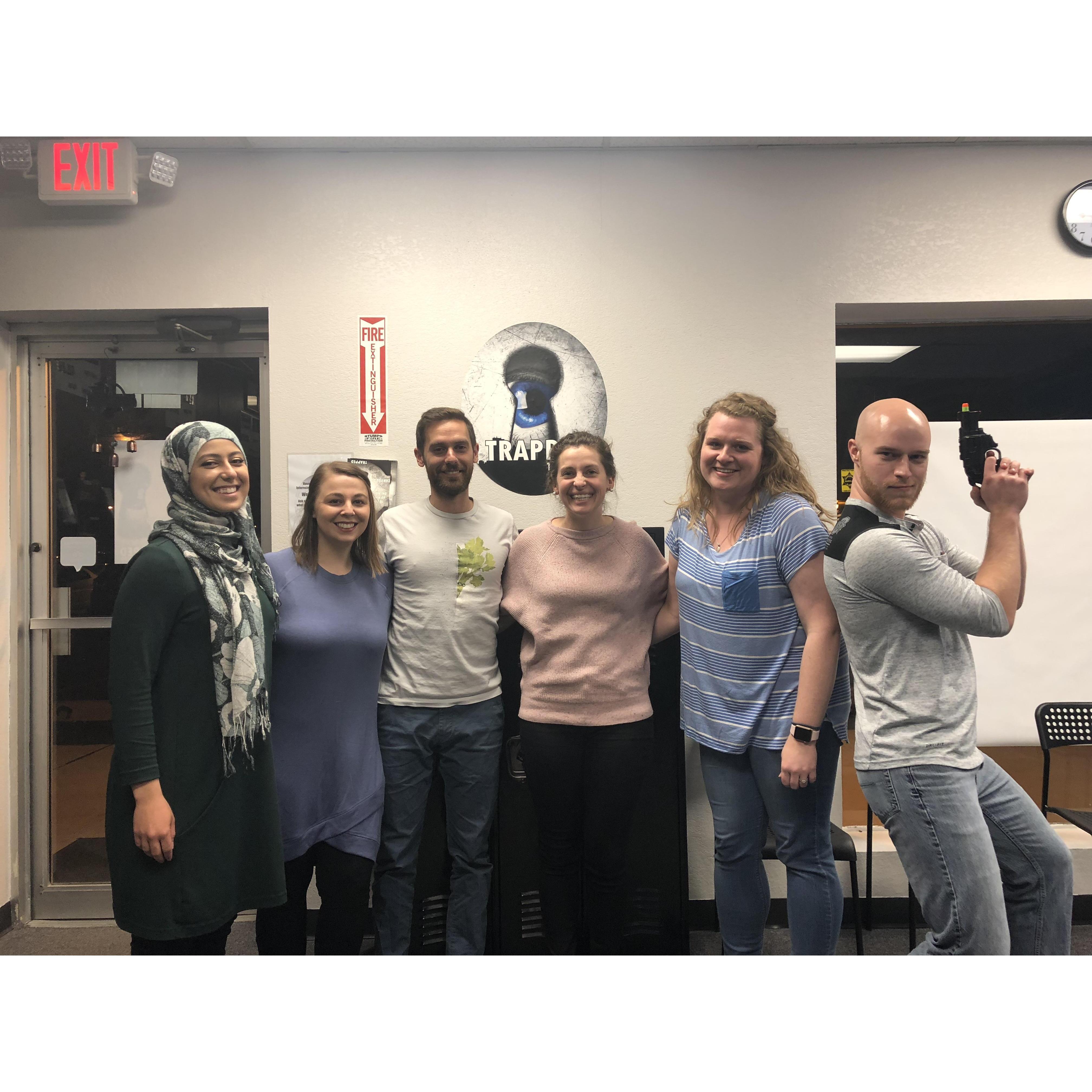 Year 2 - Escape room with more med school friends!