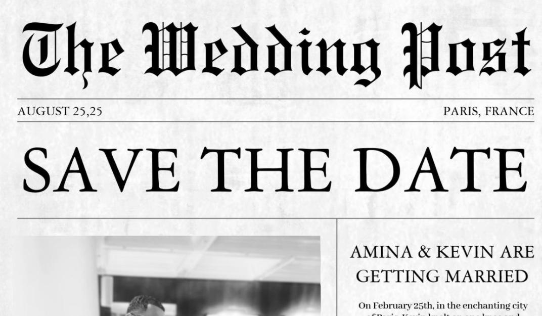 The Wedding Website of Amina Ramsey and Kevin Spikes