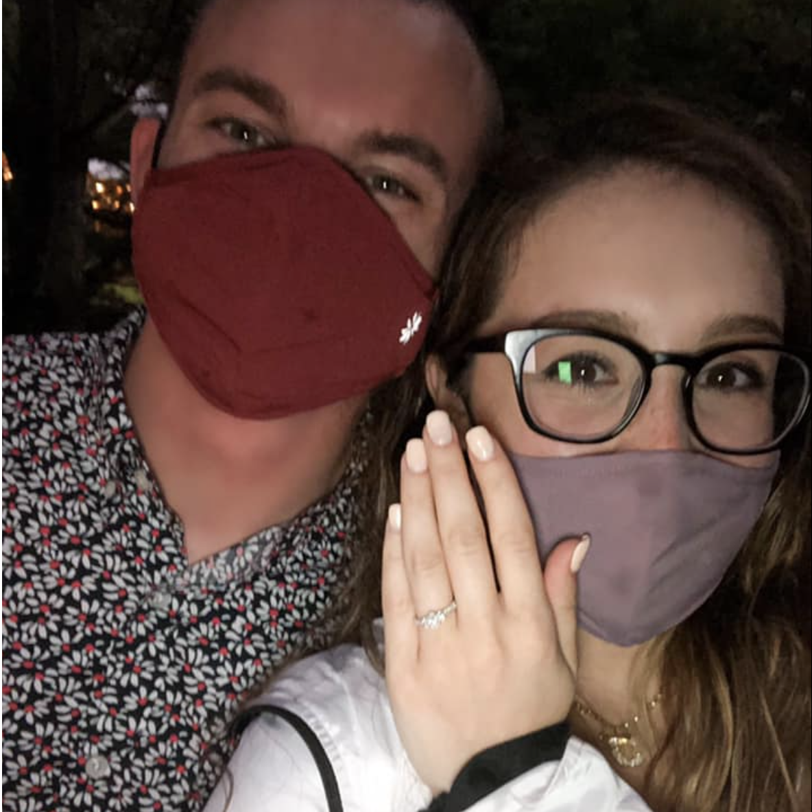 The day he proposed at Blue Toad Cidery