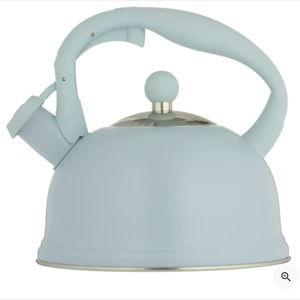 Typhoon Otto Whistling Stovetop Kettle, 1.8L, Blue