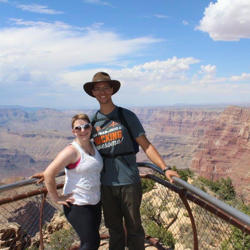 Fast forward to 2016 when we went on our road trip and hiked the Grand Canyon.