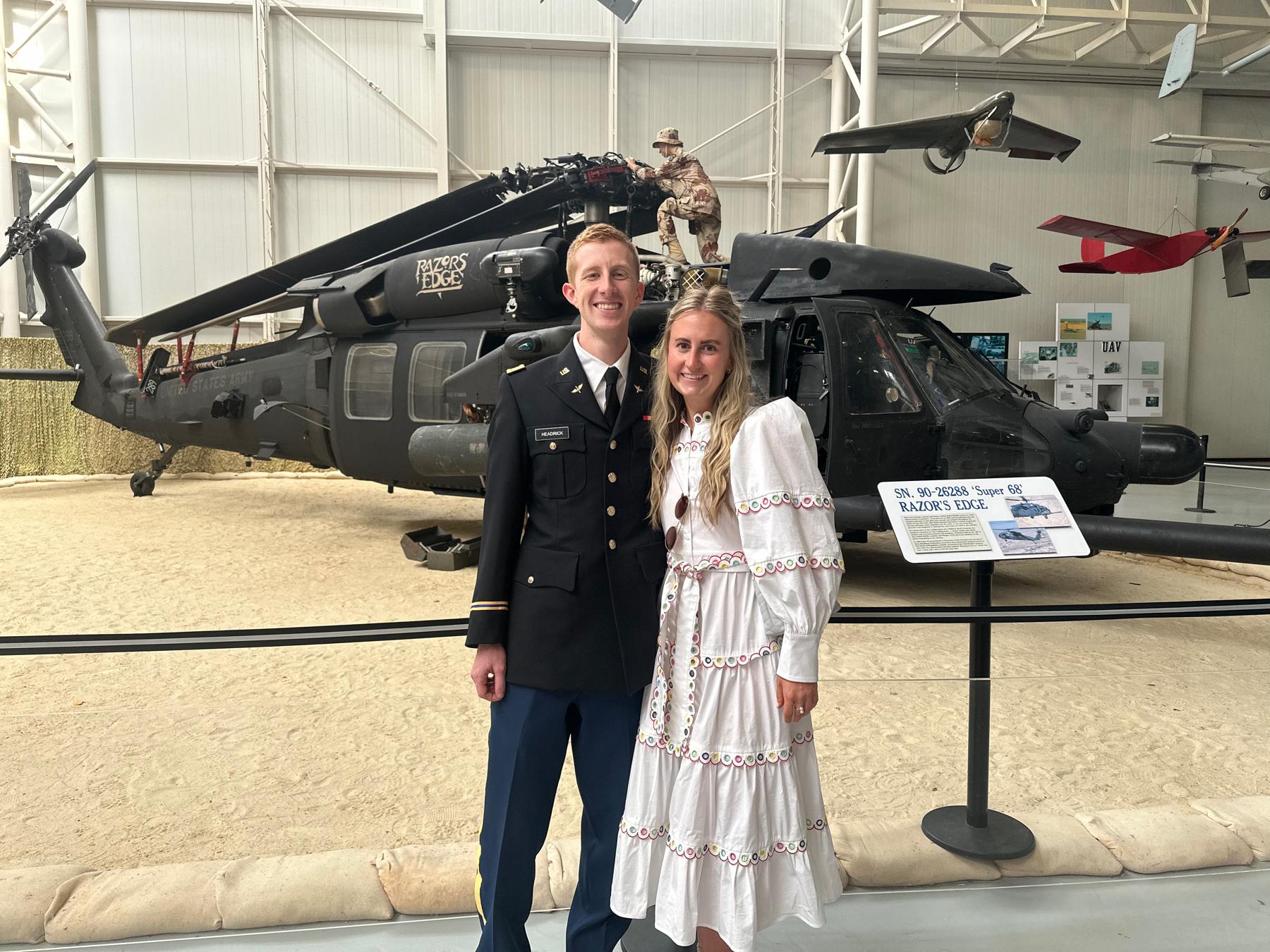 at Seth’s Army flight school graduation❣️