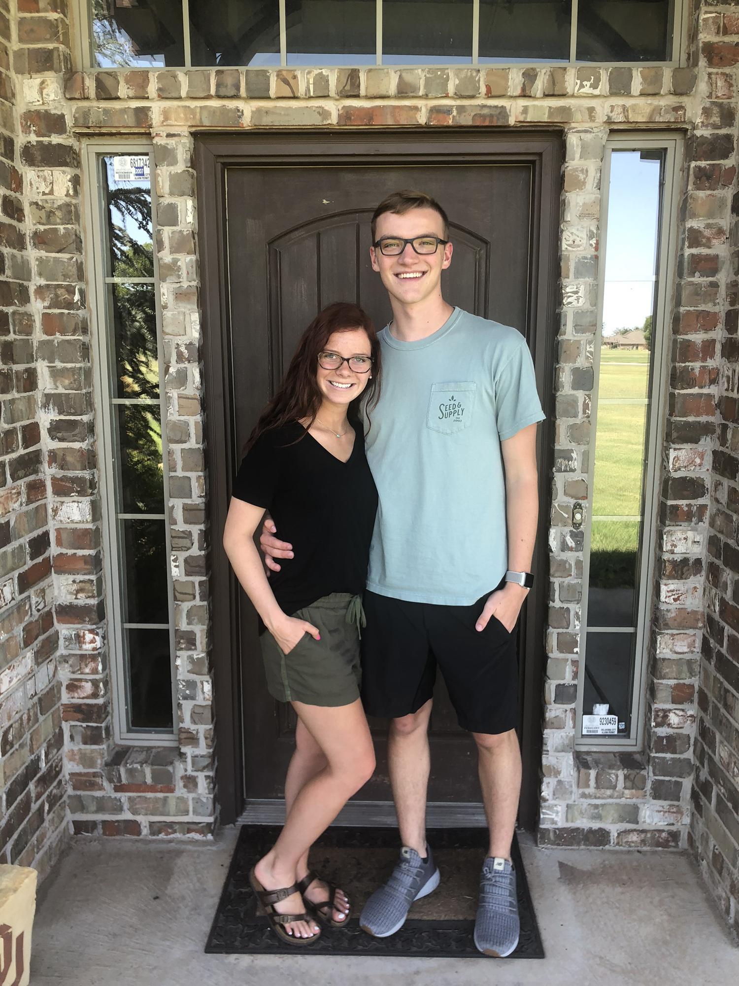 First day of sophomore year of college - 2019