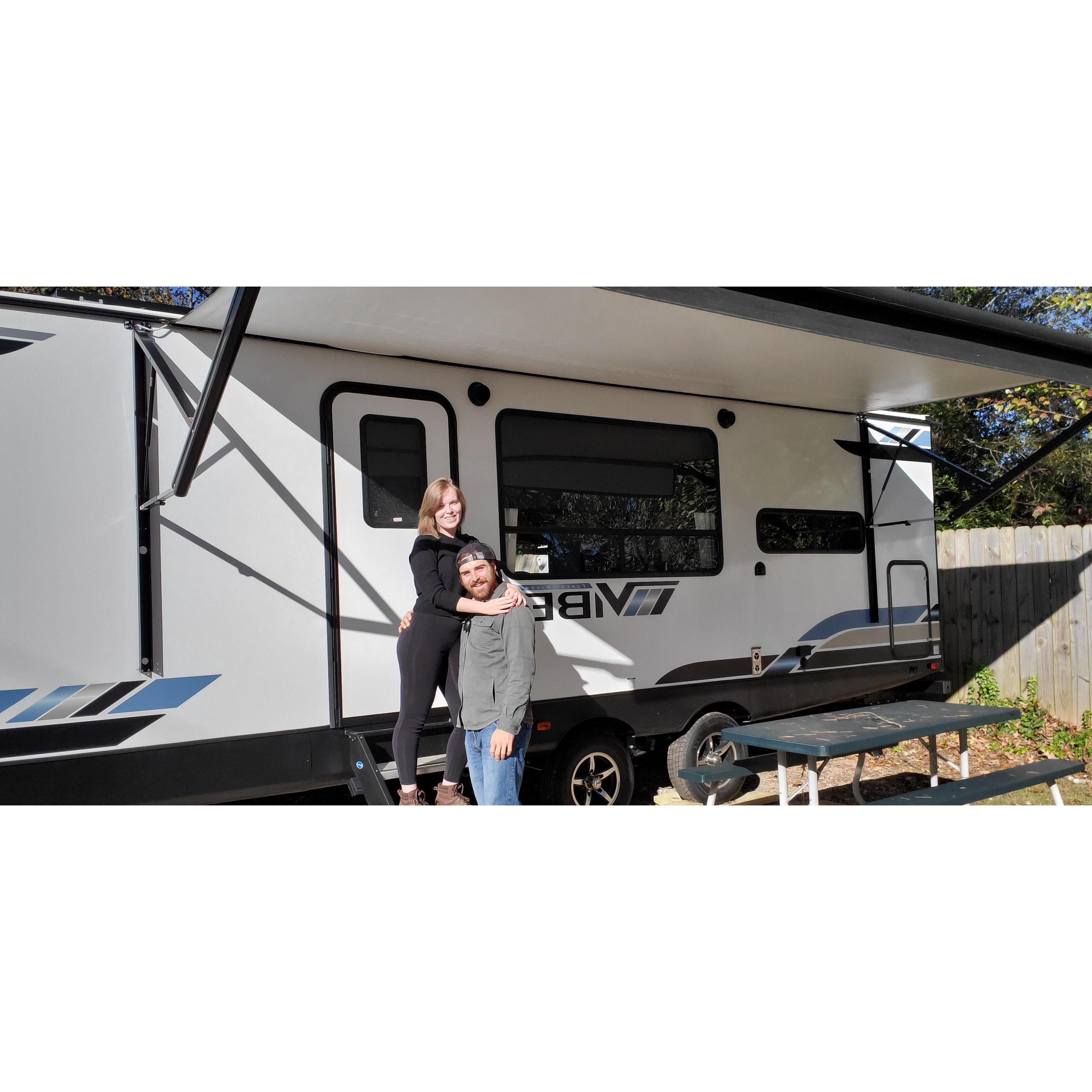 Our home on wheels. ♡