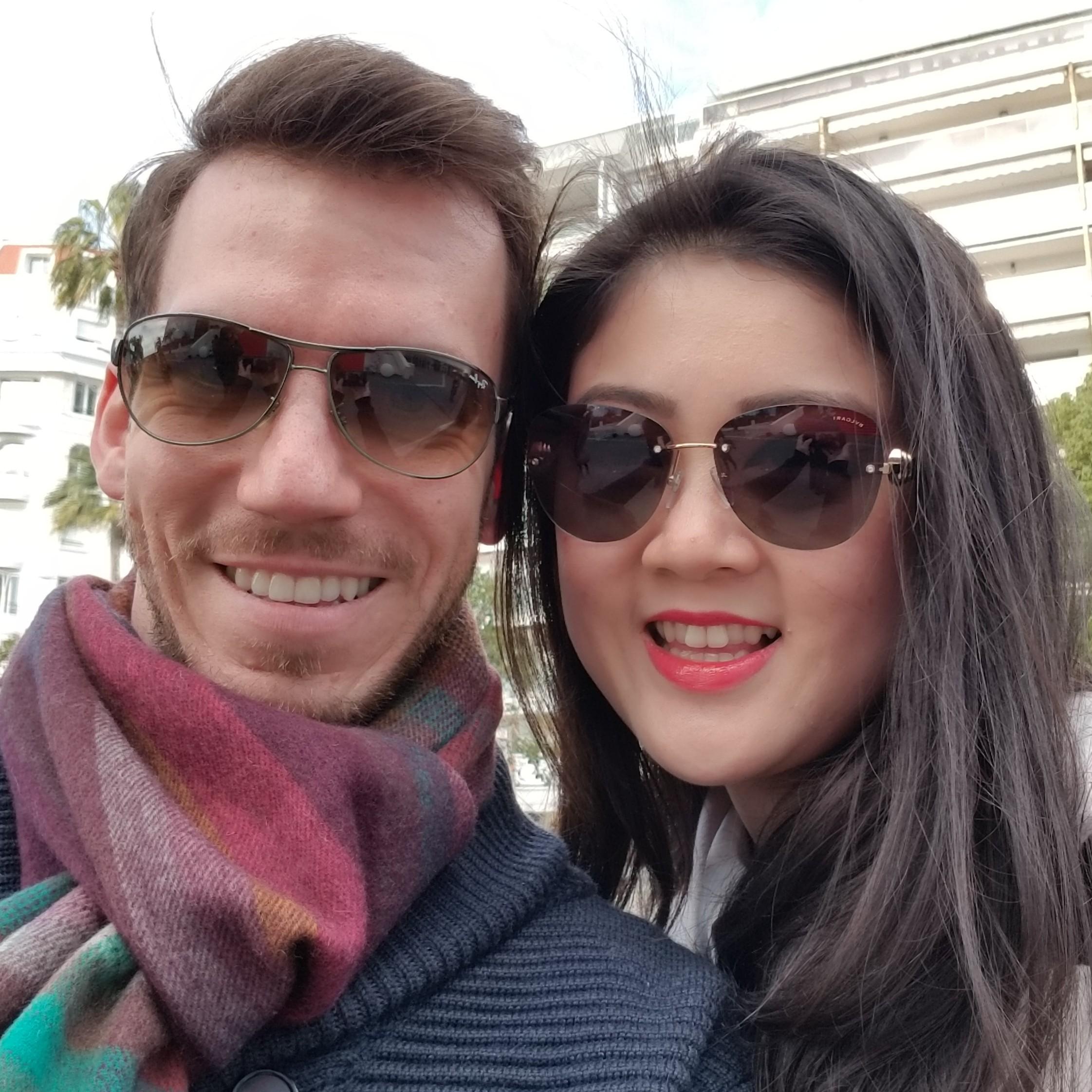 Two stars in Cannes :D Jan 2018