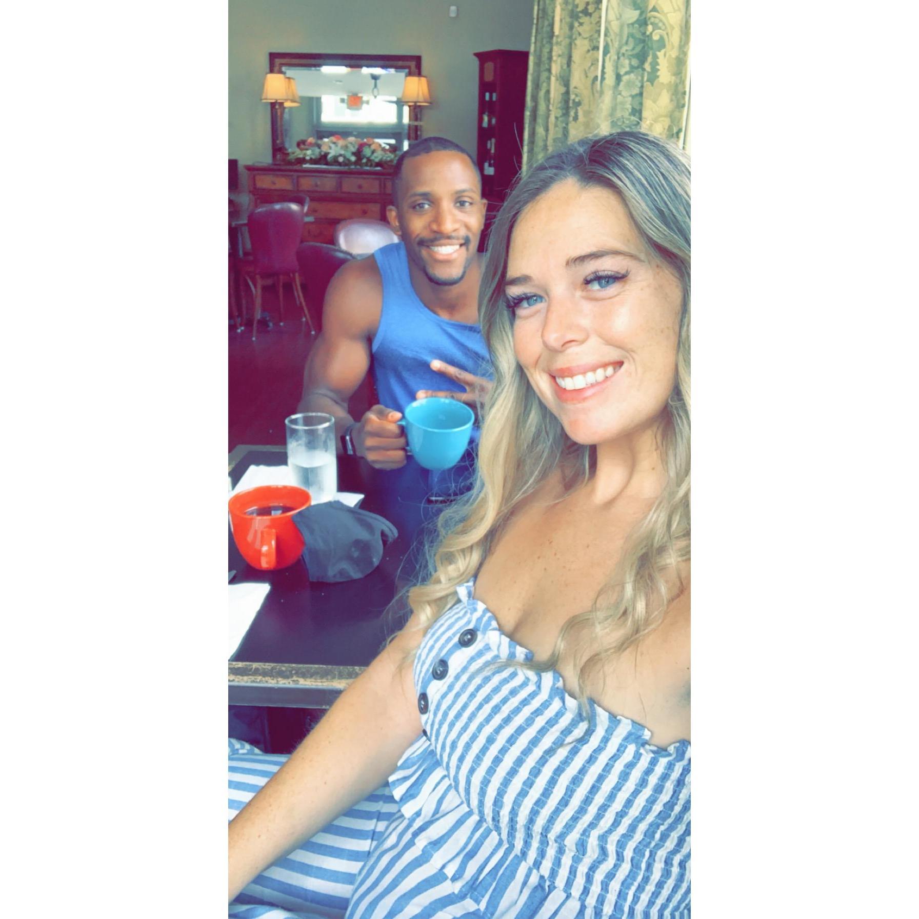 Cute coffee shop in Charleston, SC