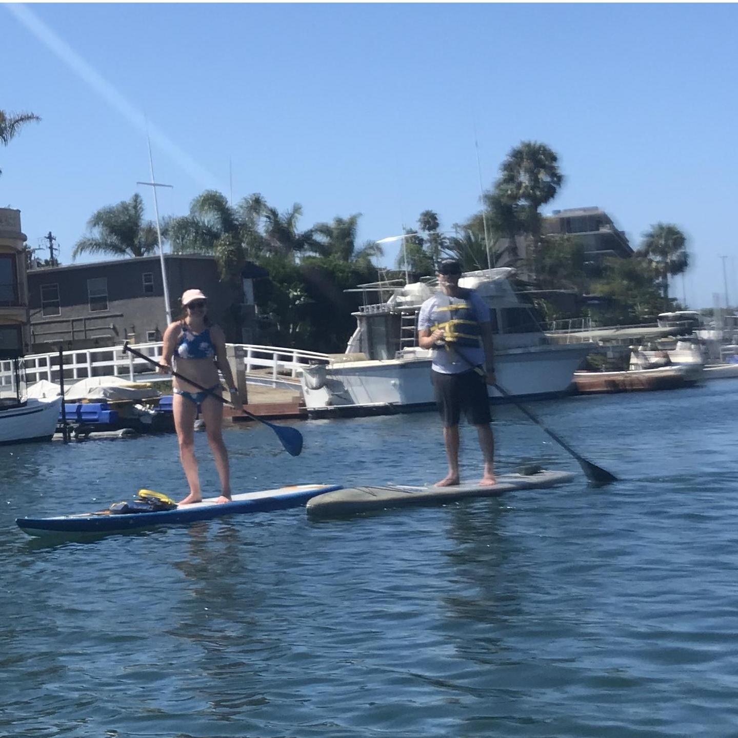 Paddling with Team Beall in the LBC
