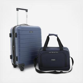 Wrangler 2-Piece Hardside Carry-On Set