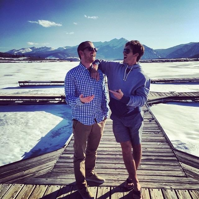Chris & Jake in Colorado