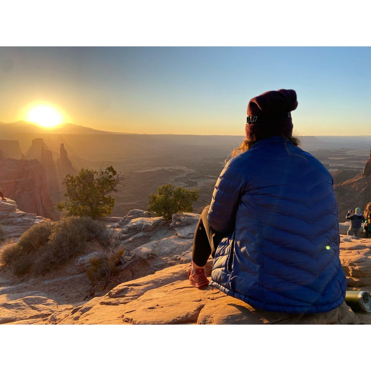 Sunrise in Canyonlands National Park