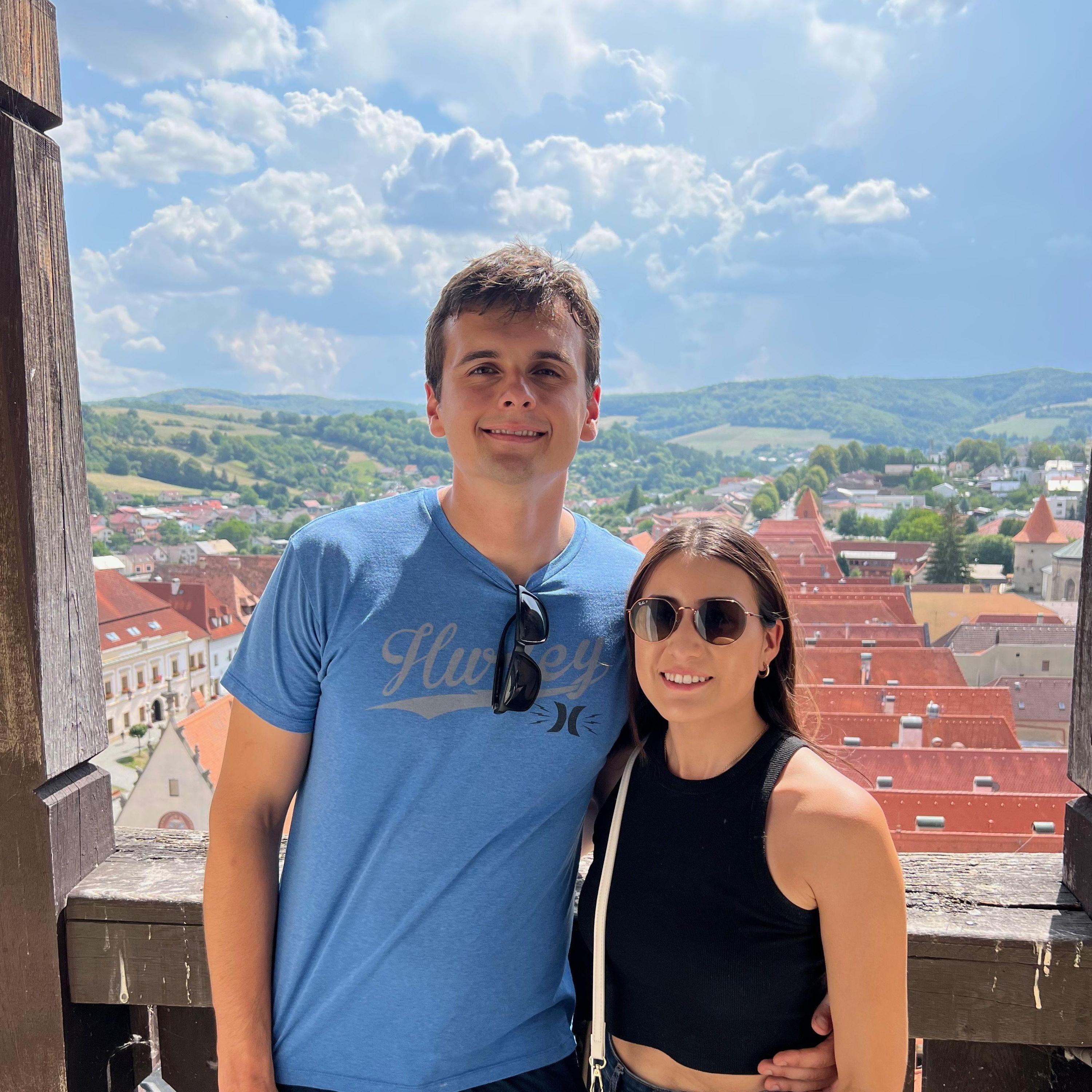 Enjoying the magical city of Prague