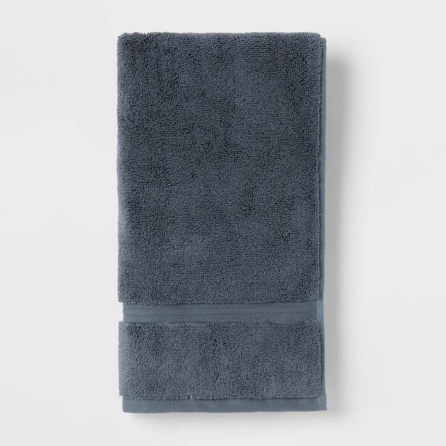Spa Plush Slate Blue 2pk Hand Towels Set - Threshold™