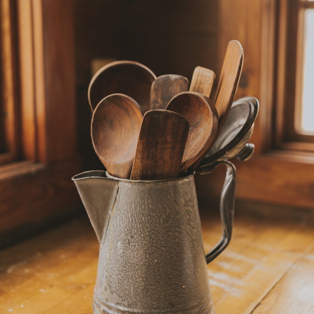 Ballerina Farm Wooden Utensil Set