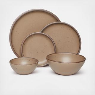 Potters 5-Piece Dinnerware Set, Service for 1