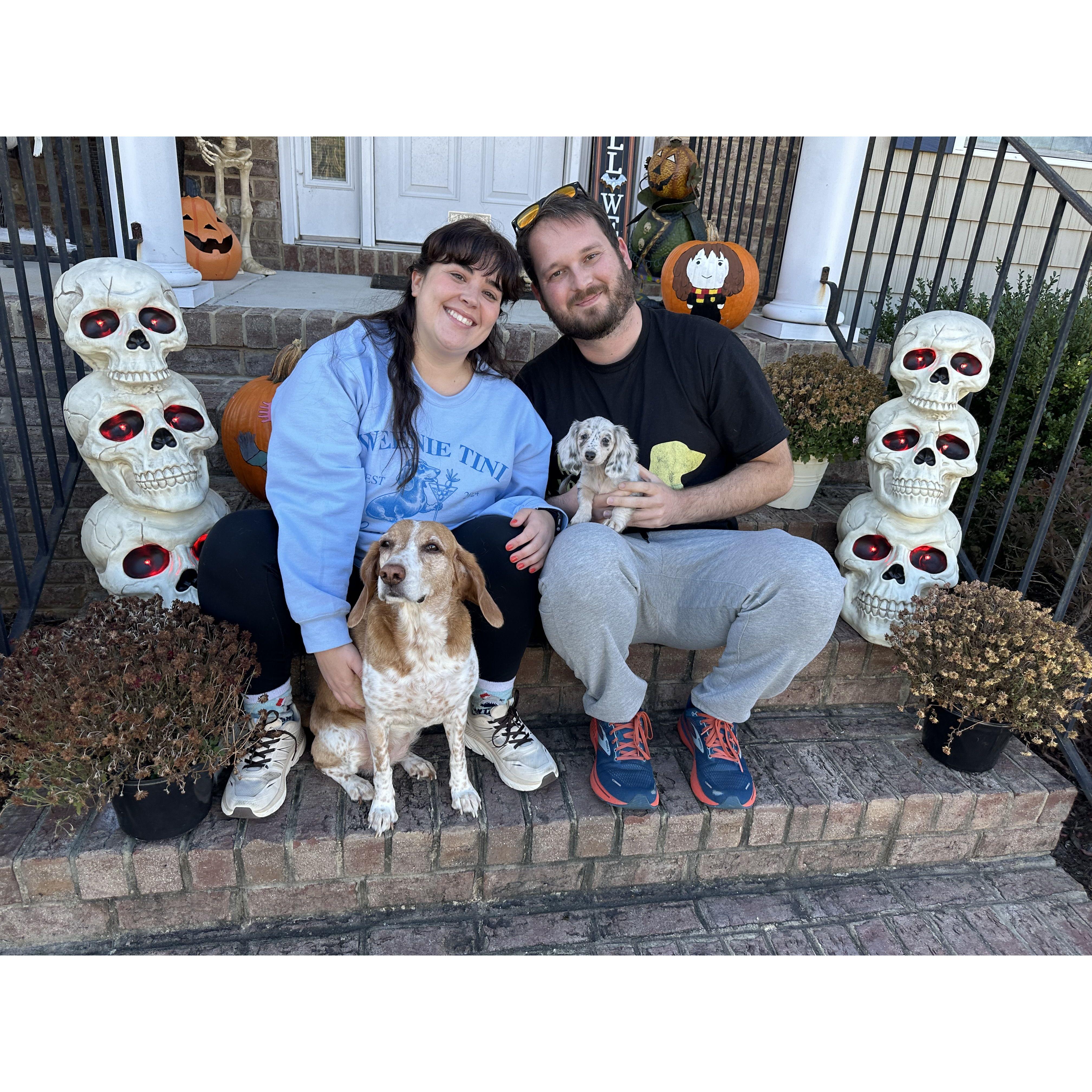 Our first picture as a family of four