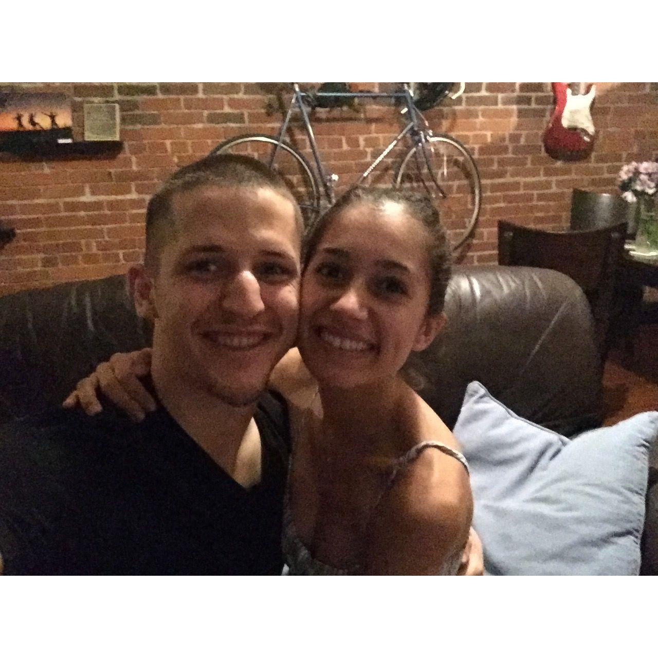 Drew's apartment in Indianapolis, IN (October 2018)