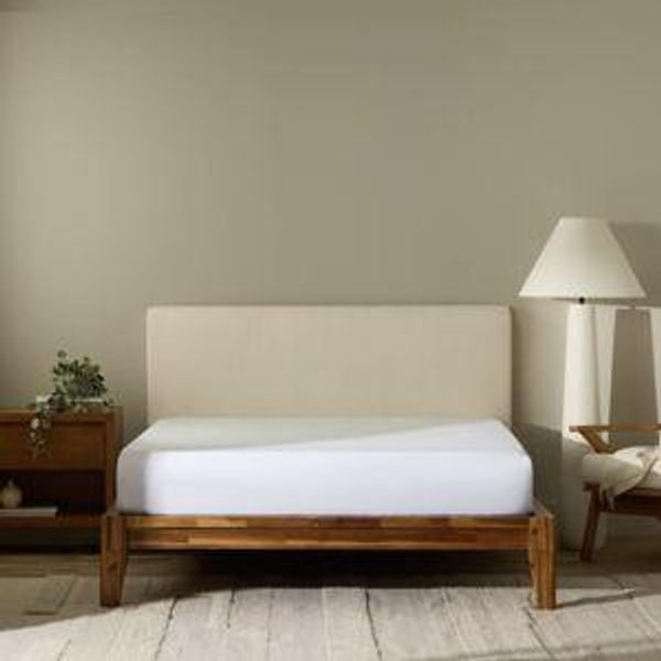 Silk & Snow Cushion Headboard - Chantilly Bouclé
