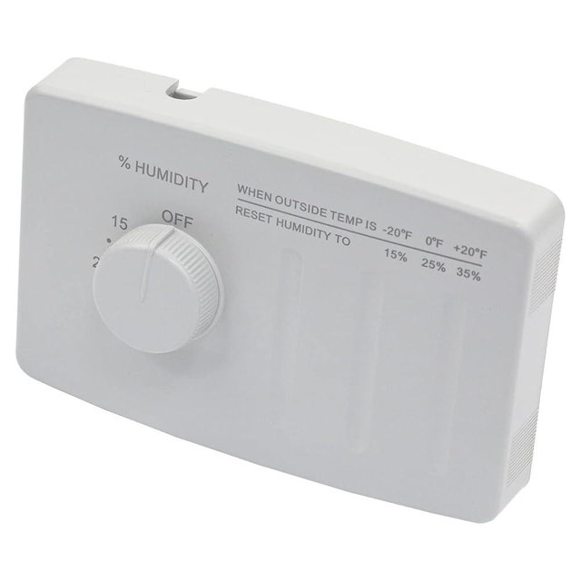 4655 Manual Digital Control Humidistat Will Close The Control Switch for Whole Home Humidifier, Manual Water Saver Furnace Humidifier, Large Capacity