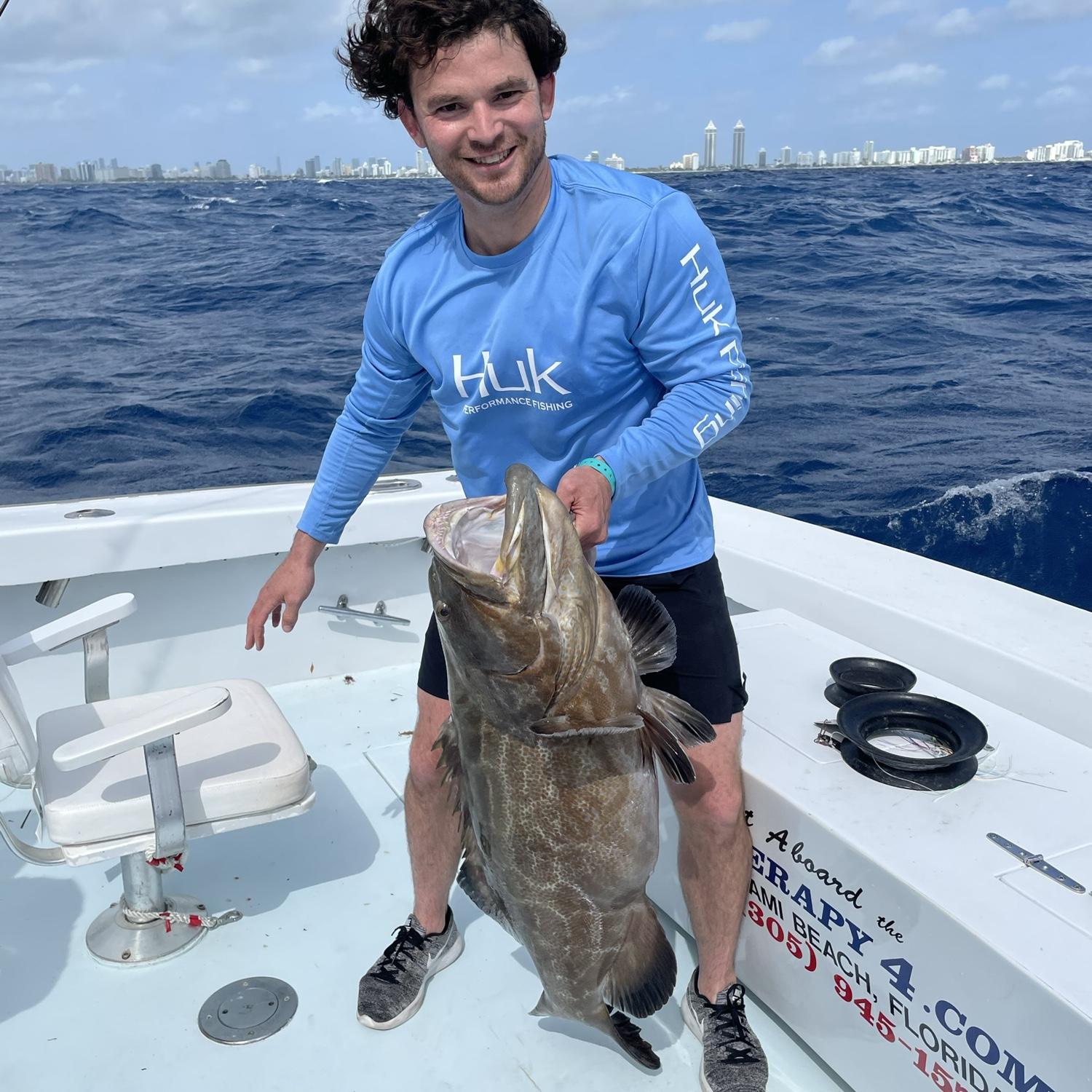 Ted caught a big fish… then got scammed into buying a replica.